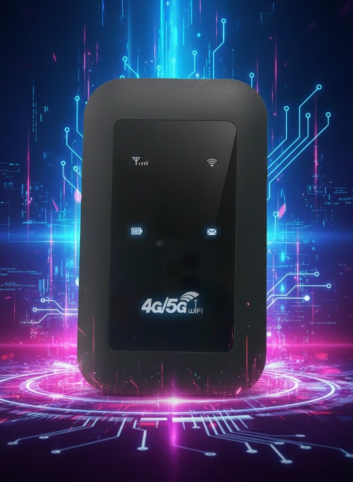 4G LTE-Advanced Mobile Wi-Fi Hotspot – 150Mbps High-Speed Portable Wireless Router, Unlocked Pocket Travel Modem - Image 1